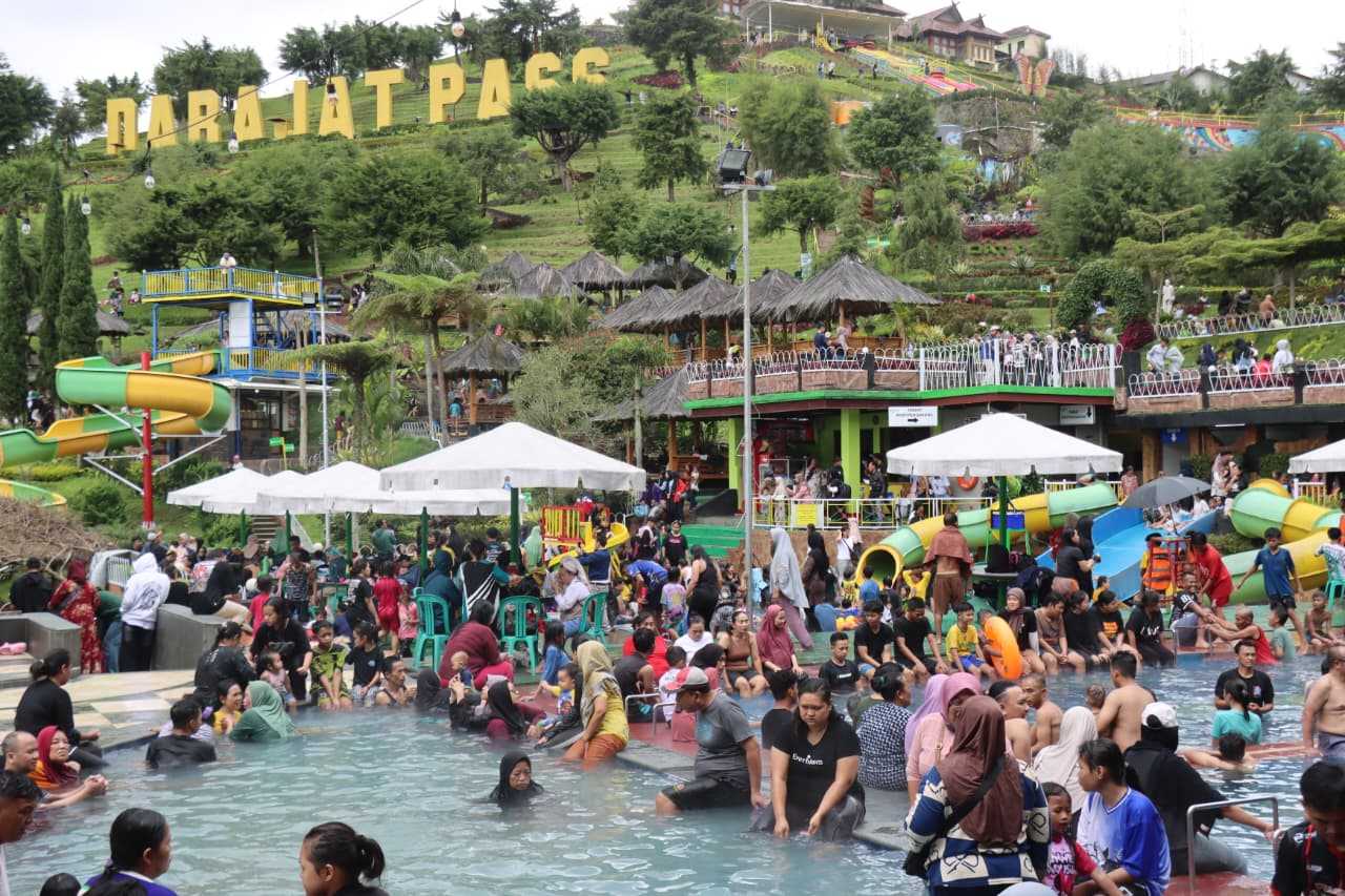 Wisatawan Padati Darajat Garut, Patroli Dialogis Ditingkatkan Jaga Kondusifitas